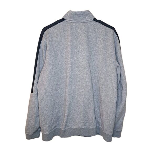 Vintage PUMA Men's Front Full Zip Sweatshirt L Gray Long Sleeve Track Jacket - Picture 7 of 9